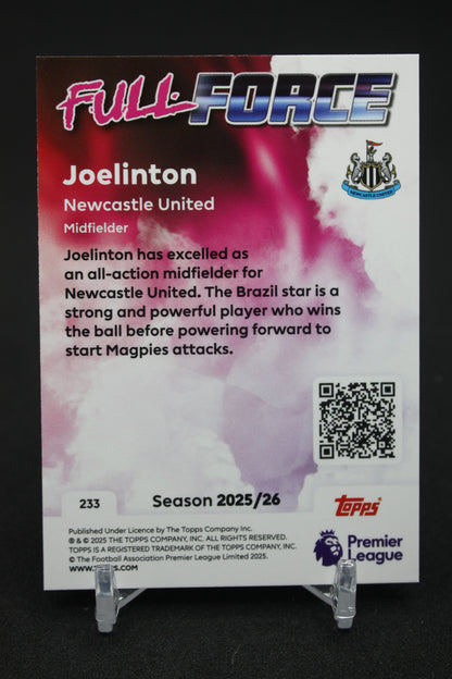 2025/26 Joelinton Newcastle United Full Force #233