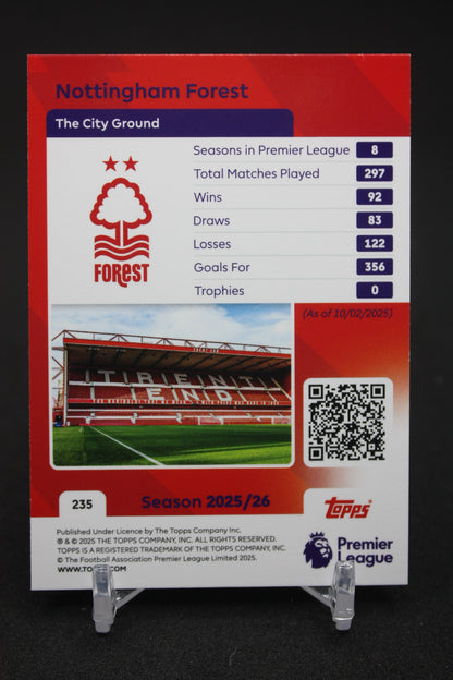 2025/26 Nottingham Forest Team Badge #235