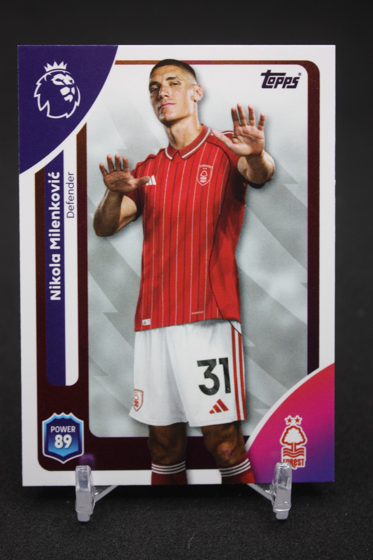 2025/26 Nikola Milenković Nottingham Forest #237