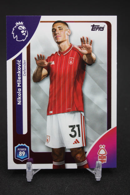 2025/26 Nikola Milenković Nottingham Forest #237
