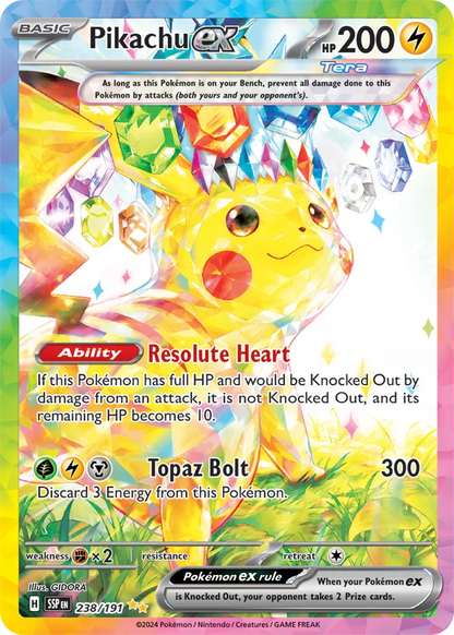 Pokémon Surging Sparks Boosterpakke