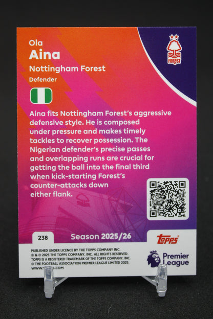 2025/26 Ola Aina Nottingham Forest #238