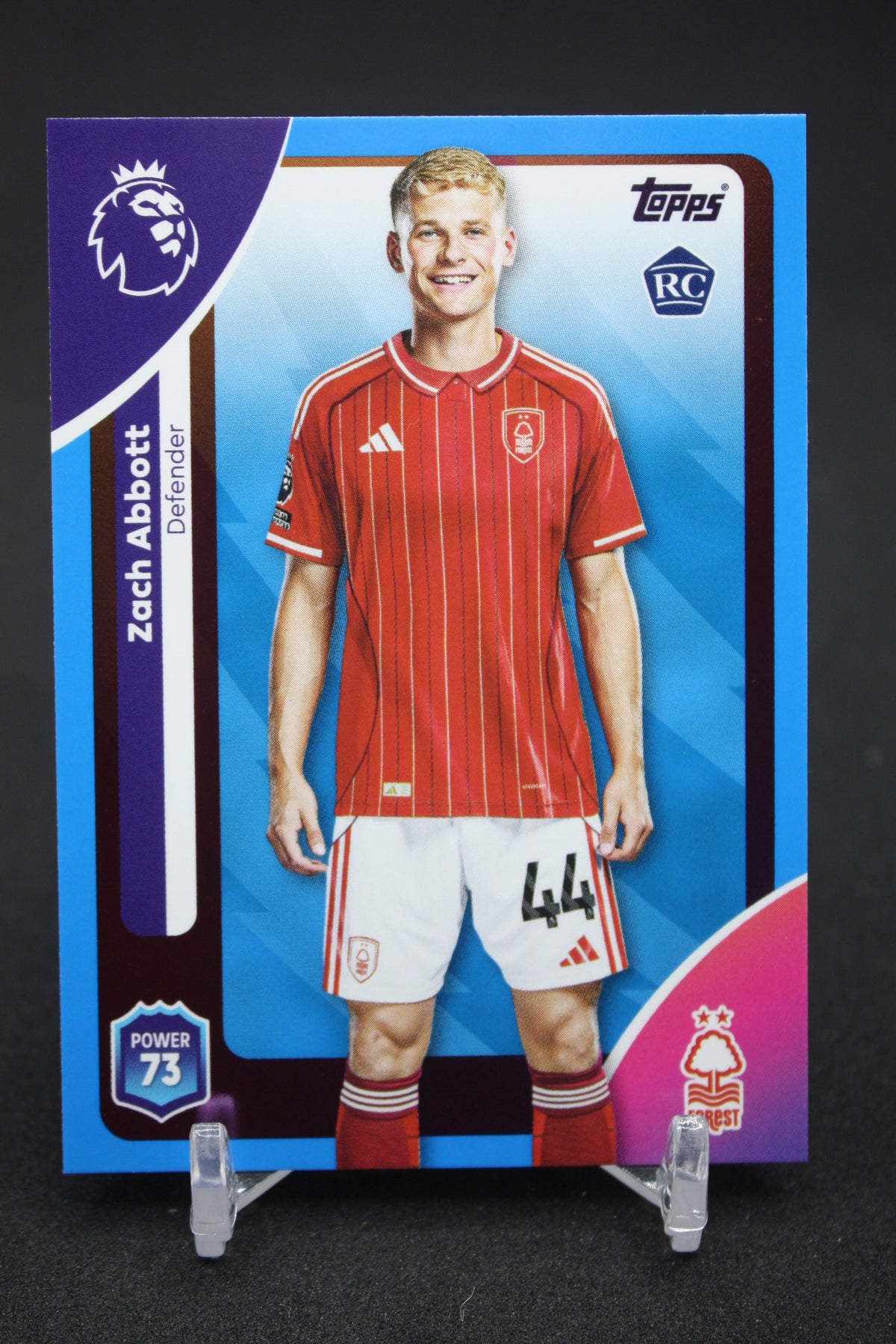 2025/26 Zach Abbott Nottingham Forest RC Blue Parallels #241