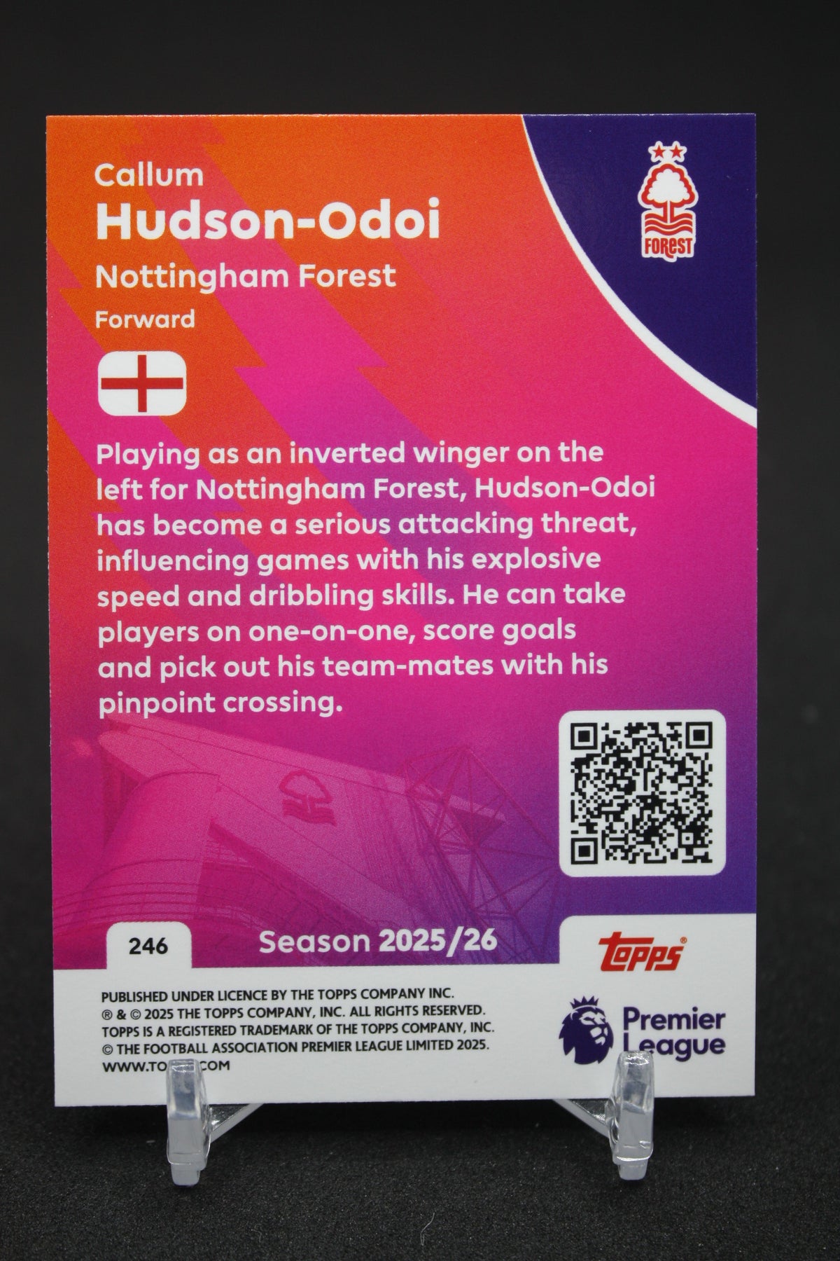 2025/26 Callum Hudson-Odoi Nottingham Forest #246