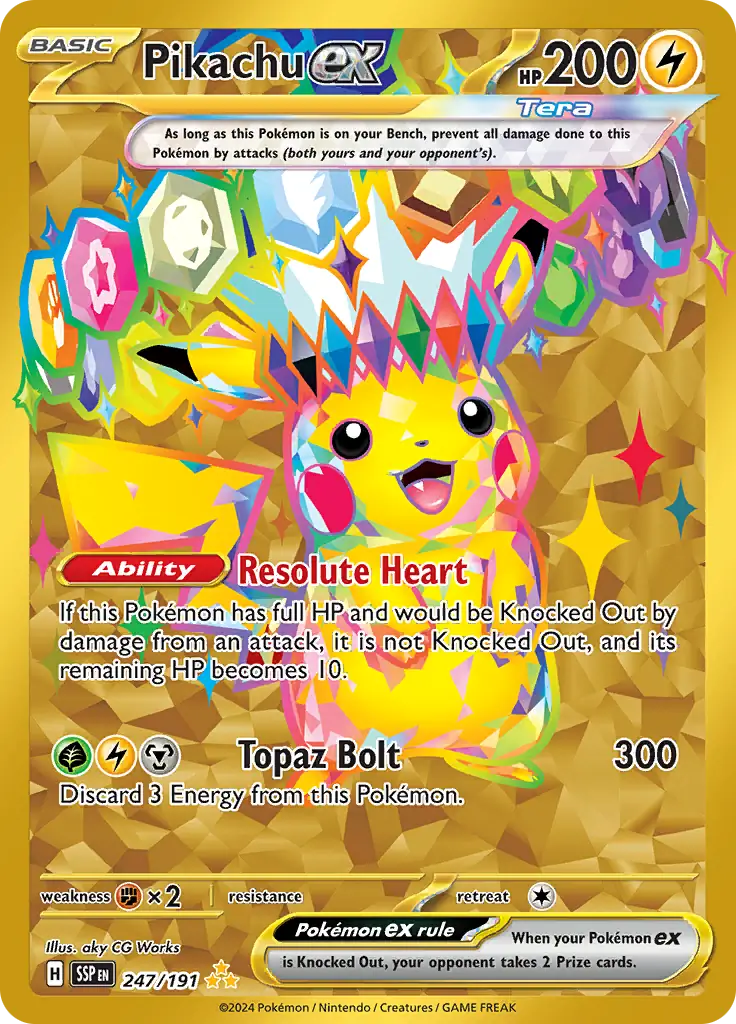 Pokémon Surging Sparks Boosterpakke