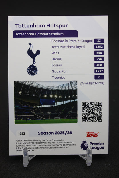 2025/26 Tottenham Hotspur Team Badge #253