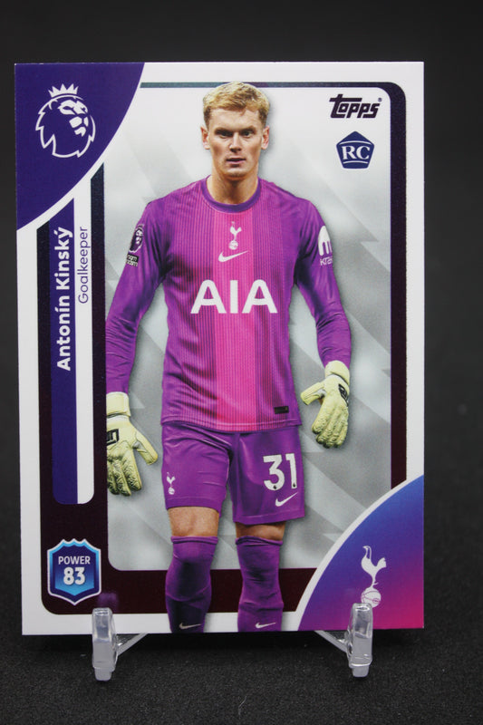 2025/26 Antonín Kinský Tottenham Hotspur RC #254