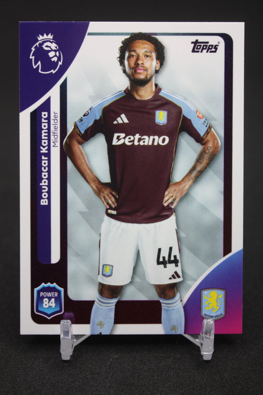 2025/26 Boubacar Kamara Aston Villa #25