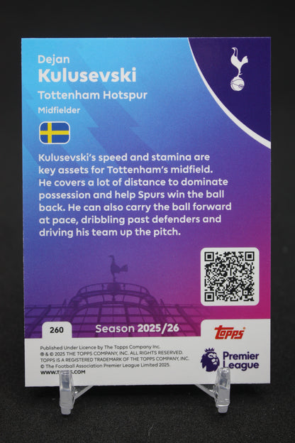 2025/26 Dejan Kulusevski Tottenham Hotspur #260
