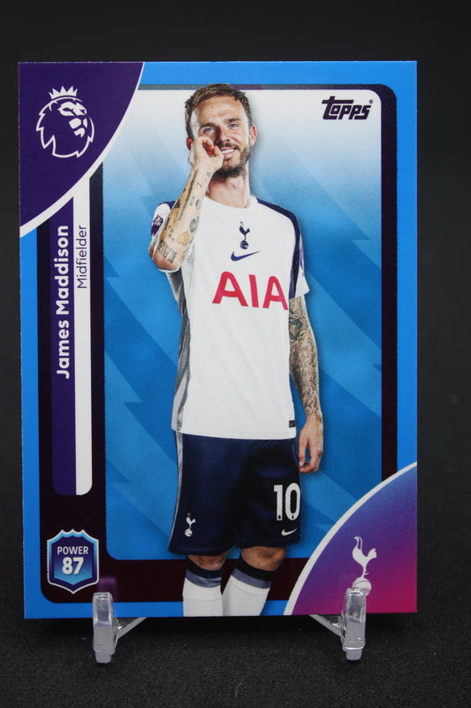 2025/26 James Maddison Tottenham Hotspur Blue Parallels #262