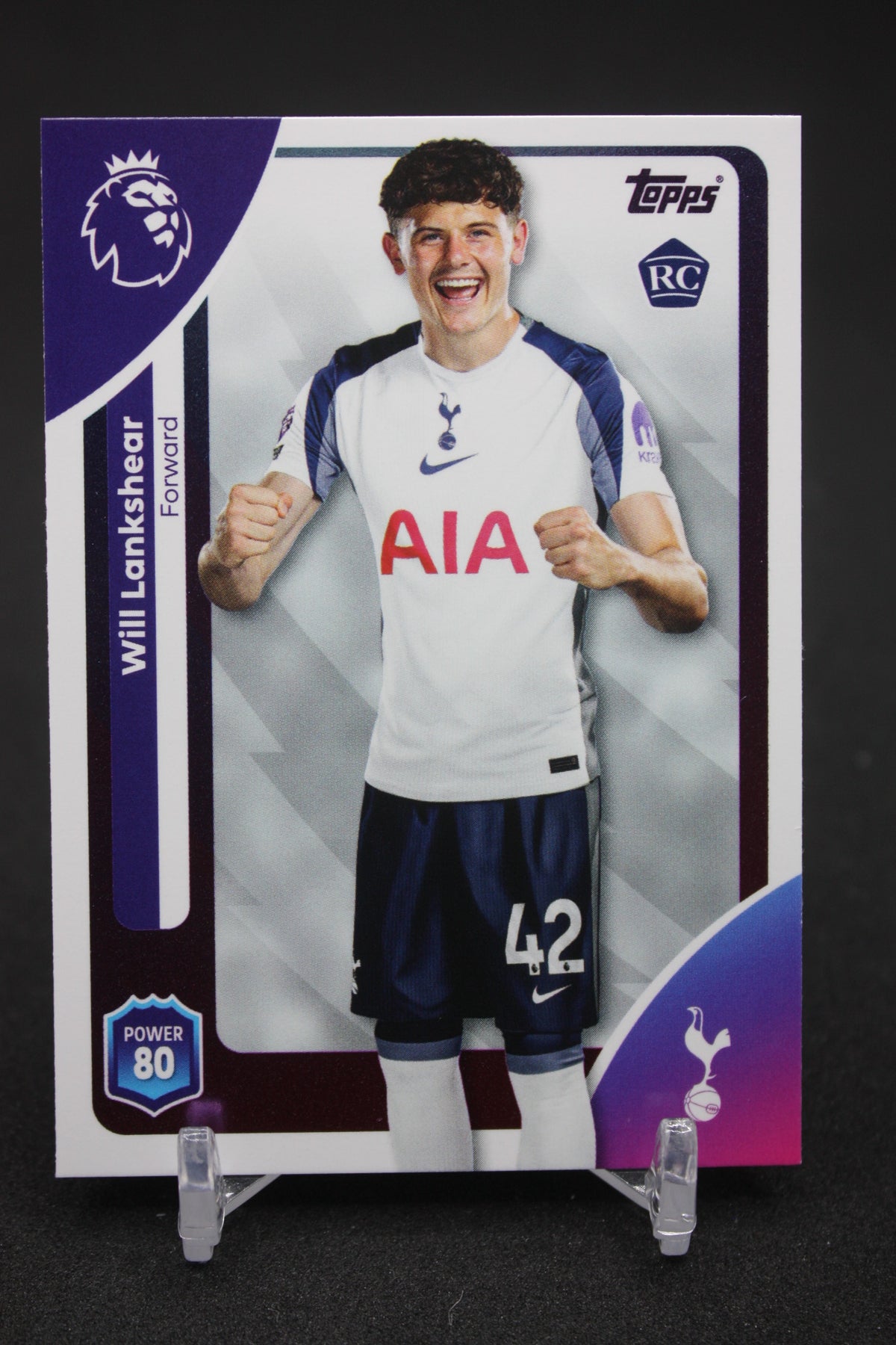 2025/26 Will Lankshear Tottenham Hotspur RC #263