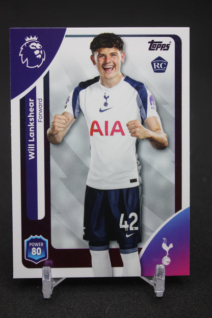 2025/26 Will Lankshear Tottenham Hotspur RC #263