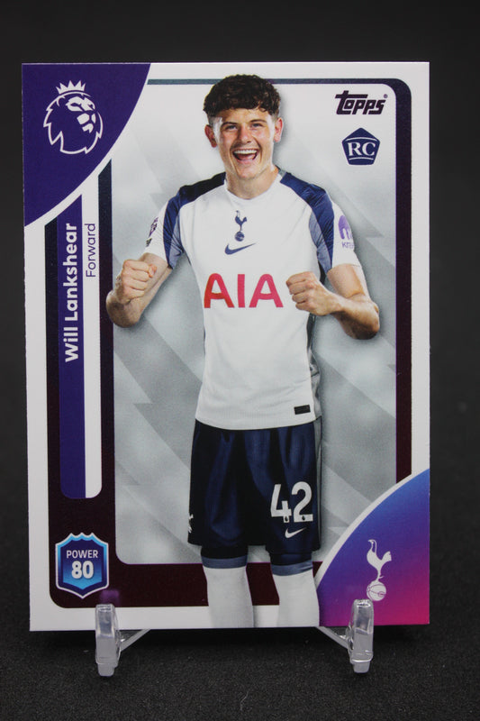 2025/26 Will Lankshear Tottenham Hotspur RC #263