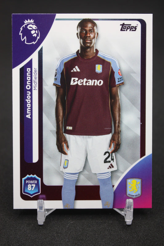 2025/26 Amadou Onana Aston Villa #26
