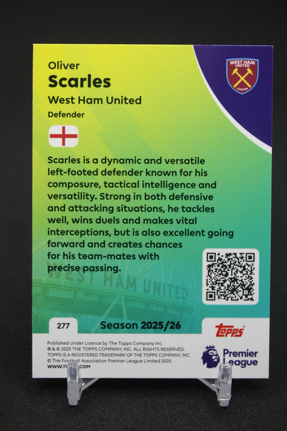 2025/26 Oliver Scarles West Ham United #277