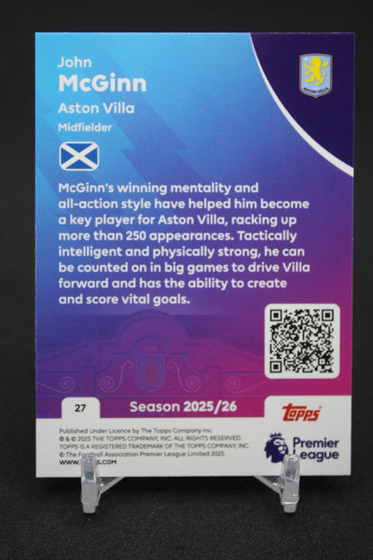 2025/26 John McGinn Aston Villa #27