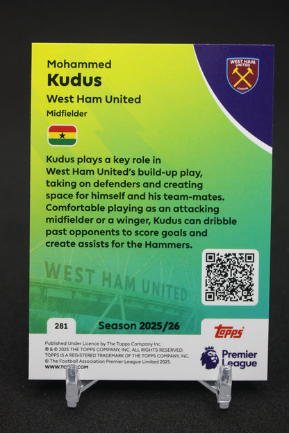 2025/26 Mohammed Kudus West Ham United #281