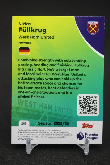 2025/26 Niclas Füllkrug West Ham United #282
