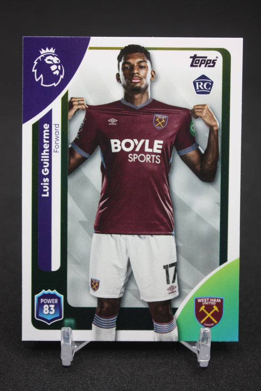 2025/26 Luis Guilherme West Ham United RC #285