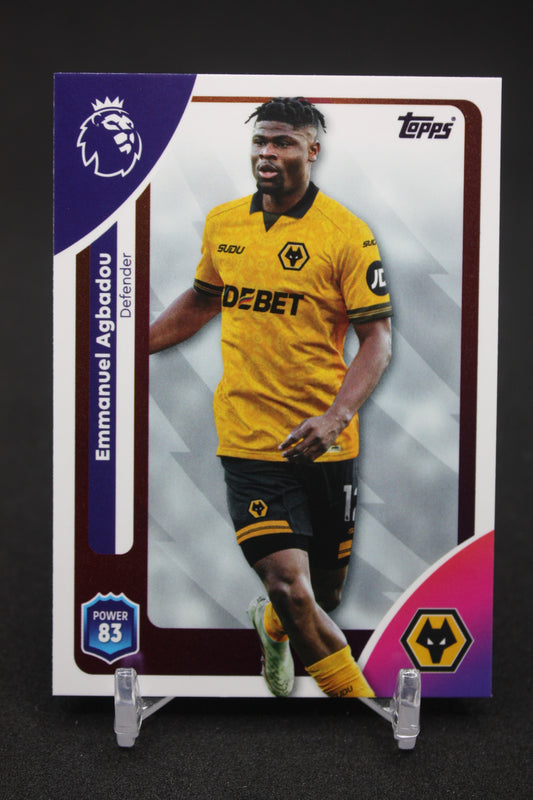 2025/26 Emmanuel Agbadou Wolverhampton #293