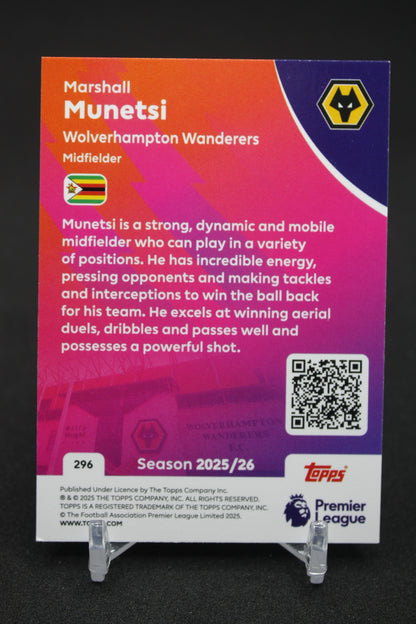2025/26 Marshall Munetsi Wolverhampton #296