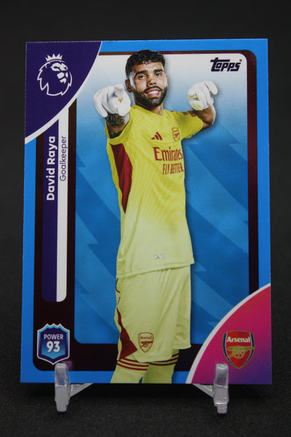 2025/26 David Raya Arsenal Blue Parallels #2