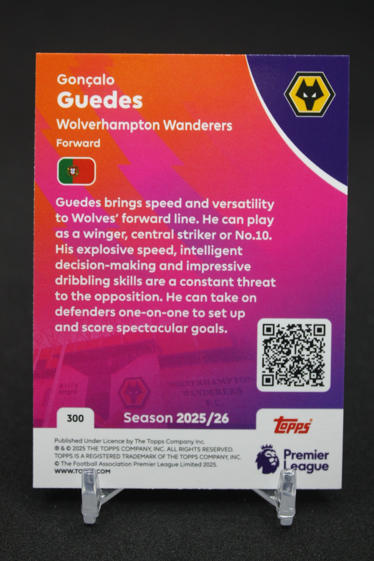 2025/26 Gonçalo Guedes Wolverhampton #300