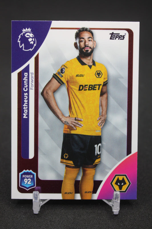 2025/26 Matheus Cunha Wolverhampton #303