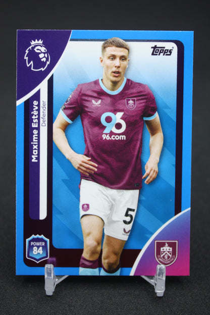 2025/26 Maxime Estève Burnley Blue Parallels #309