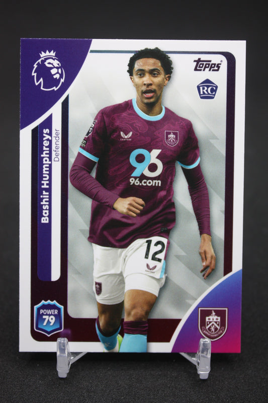 2025/26 Bashir Humphreys Burnley RC #310