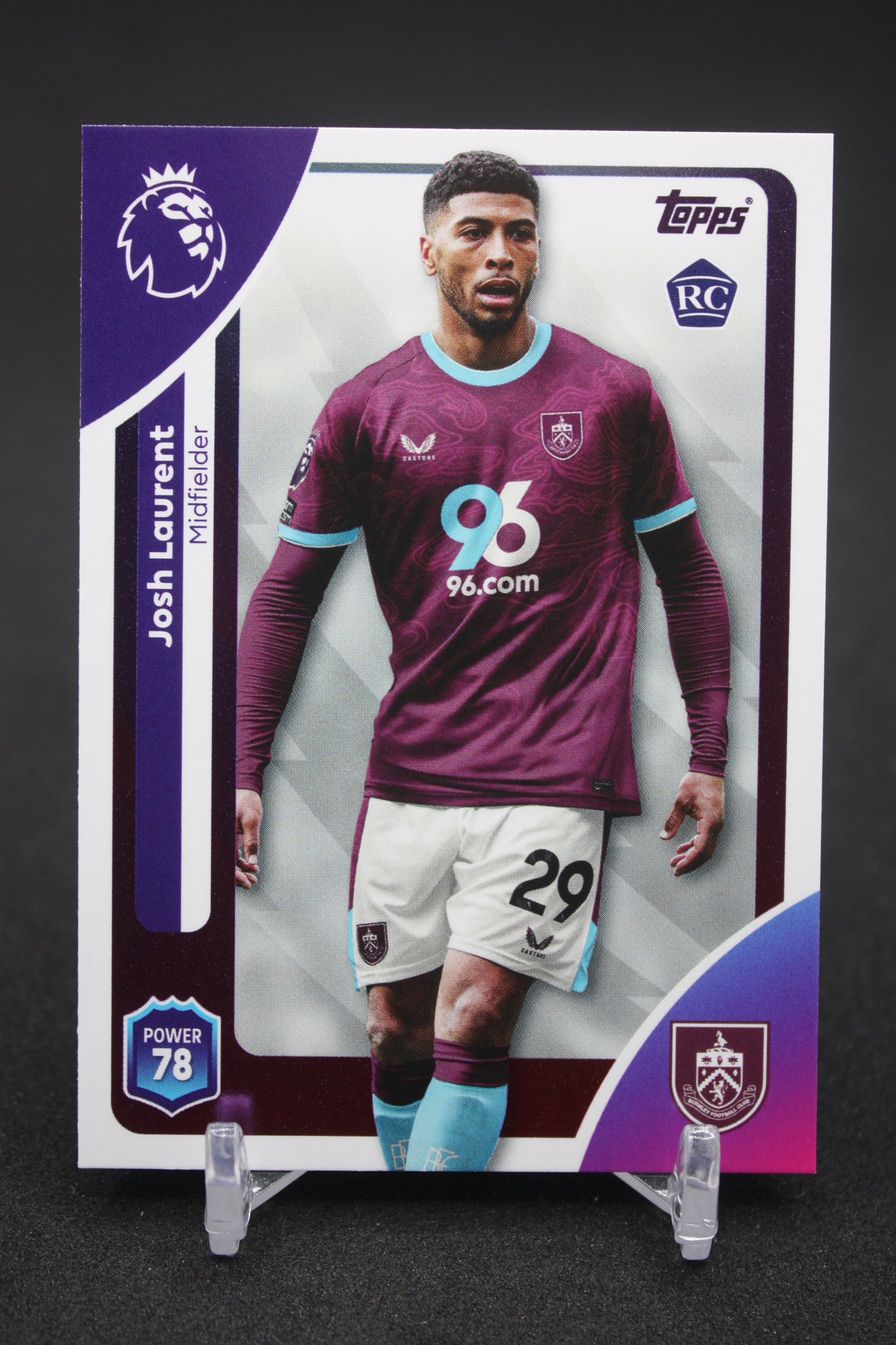2025/26 Josh Laurent Burnley RC #313