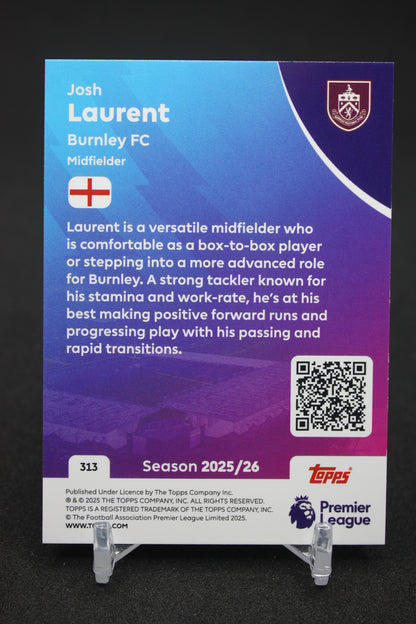 2025/26 Josh Laurent Burnley RC #313