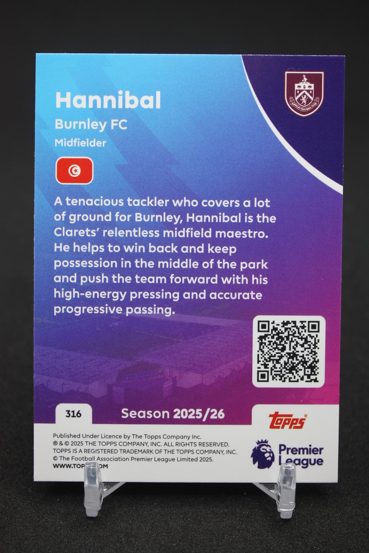 2025/26 Hannibal Burnley #316