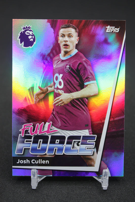 2025/26 Josh Cullen Burnley Full Force #323