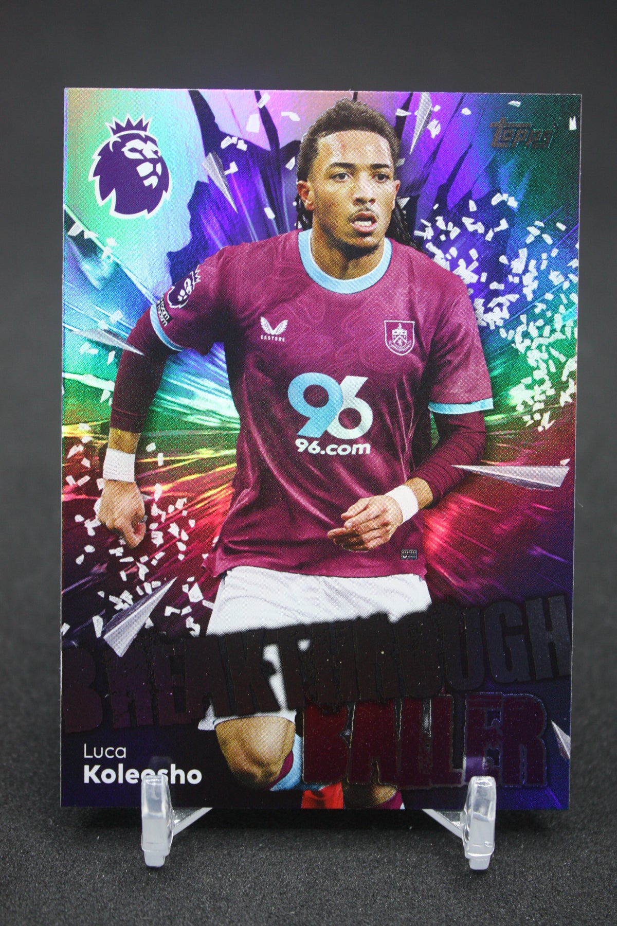 2025/26 Luca Koleosho Burnley Breakthrough Baller #324