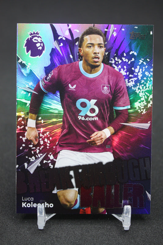 2025/26 Luca Koleosho Burnley Breakthrough Baller #324