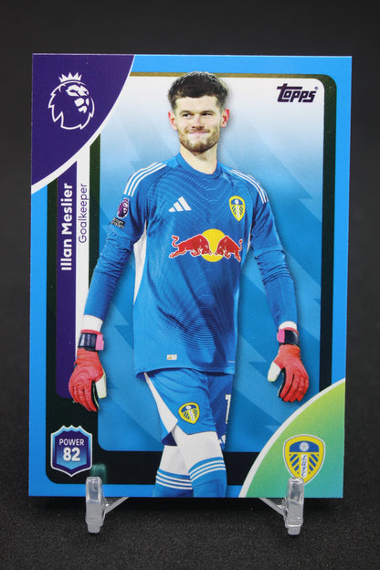 2025/26 Illan Meslier Leeds United Blue Parallels #326
