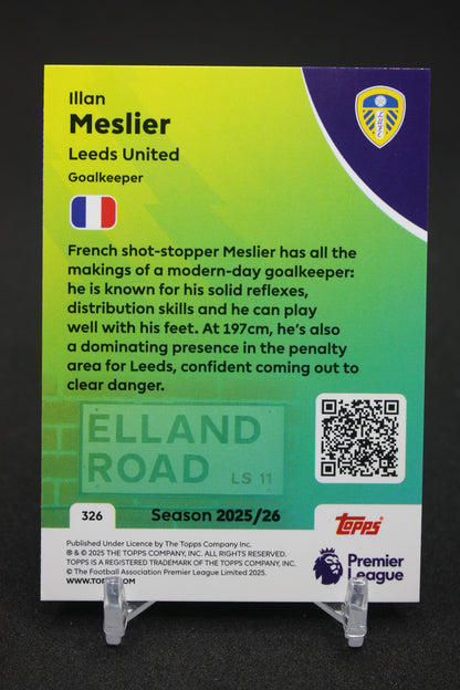 2025/26 Illan Meslier Leeds United #326