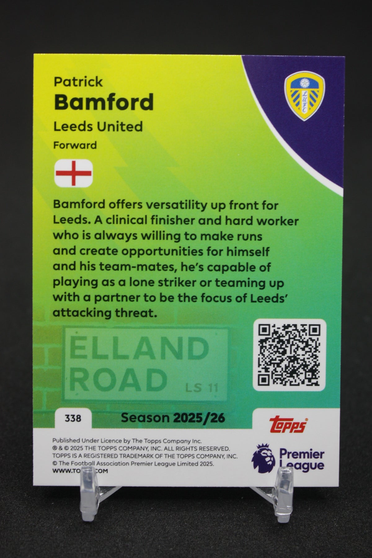 2025/26 Patrick Bamford Leeds United #338