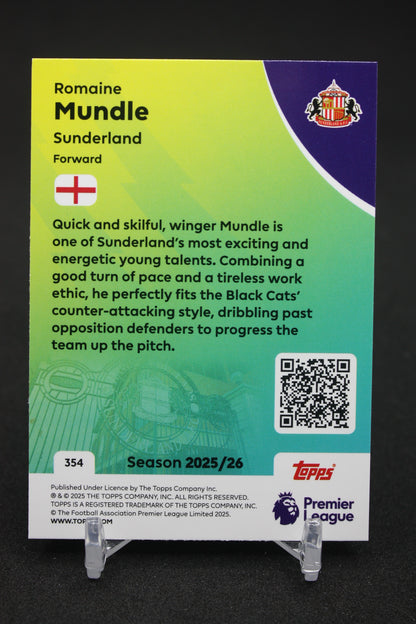 2025/26 Romaine Mundle Sunderland RC #354