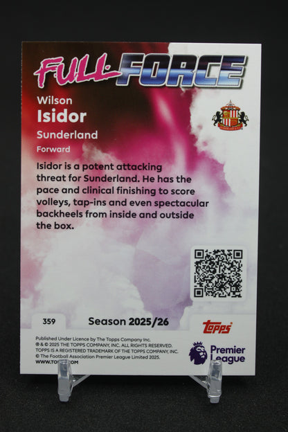 2025/26 Wilson Isidor Sunderland Full Force #359