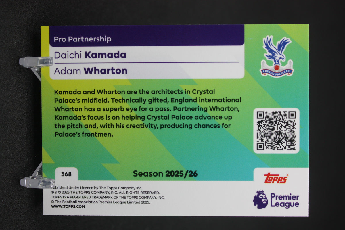 2025/26 Daichi Kamada/Adam Wharton Crystal Palace Pro Partnership #368