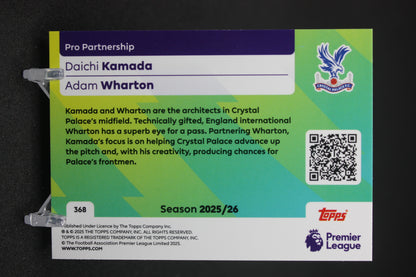 2025/26 Daichi Kamada/Adam Wharton Crystal Palace Pro Partnership #368