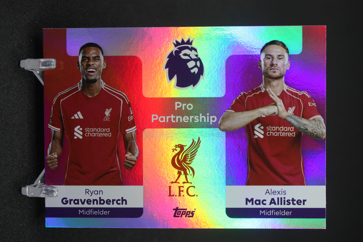 2025/26 Ryan Gravenberch/Alexis Mac Allister Liverpool FC Pro Partnership #371