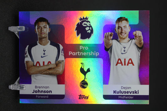 2025/26 Brennan Johnson/Dejan Kulusevski Tottenham Hotspur Pro Partnership #376