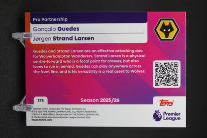2025/26 Gonçalo Guedes/Jørgen Strand Larsen Wolverhampton Pro Partnership #378