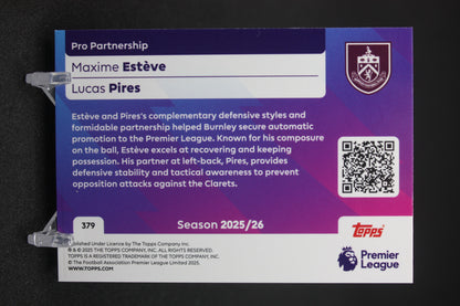 2025/26 Maxime Estève/Lucas Pires Burnley Pro Partnership #379