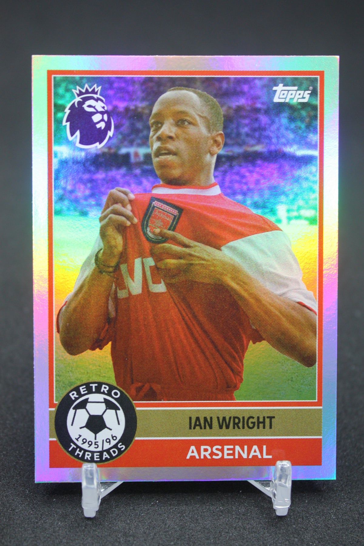 2025/26 Ian Wright Arsenal Retro Threads #381