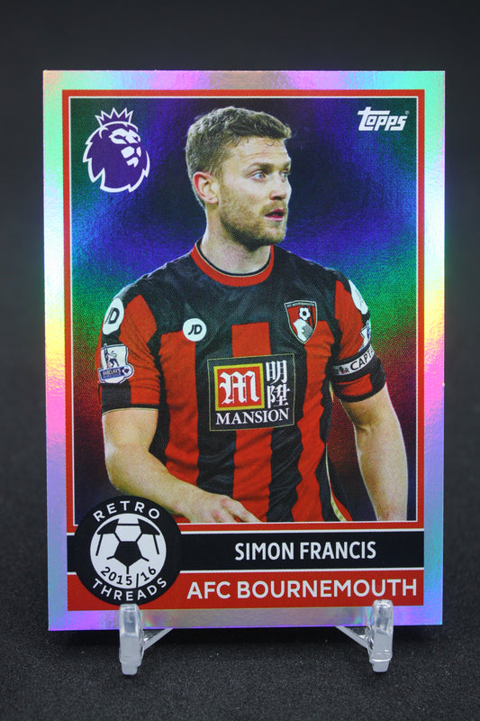 2025/26 Simon Francis AFC Bournemouth Retro Threads #383
