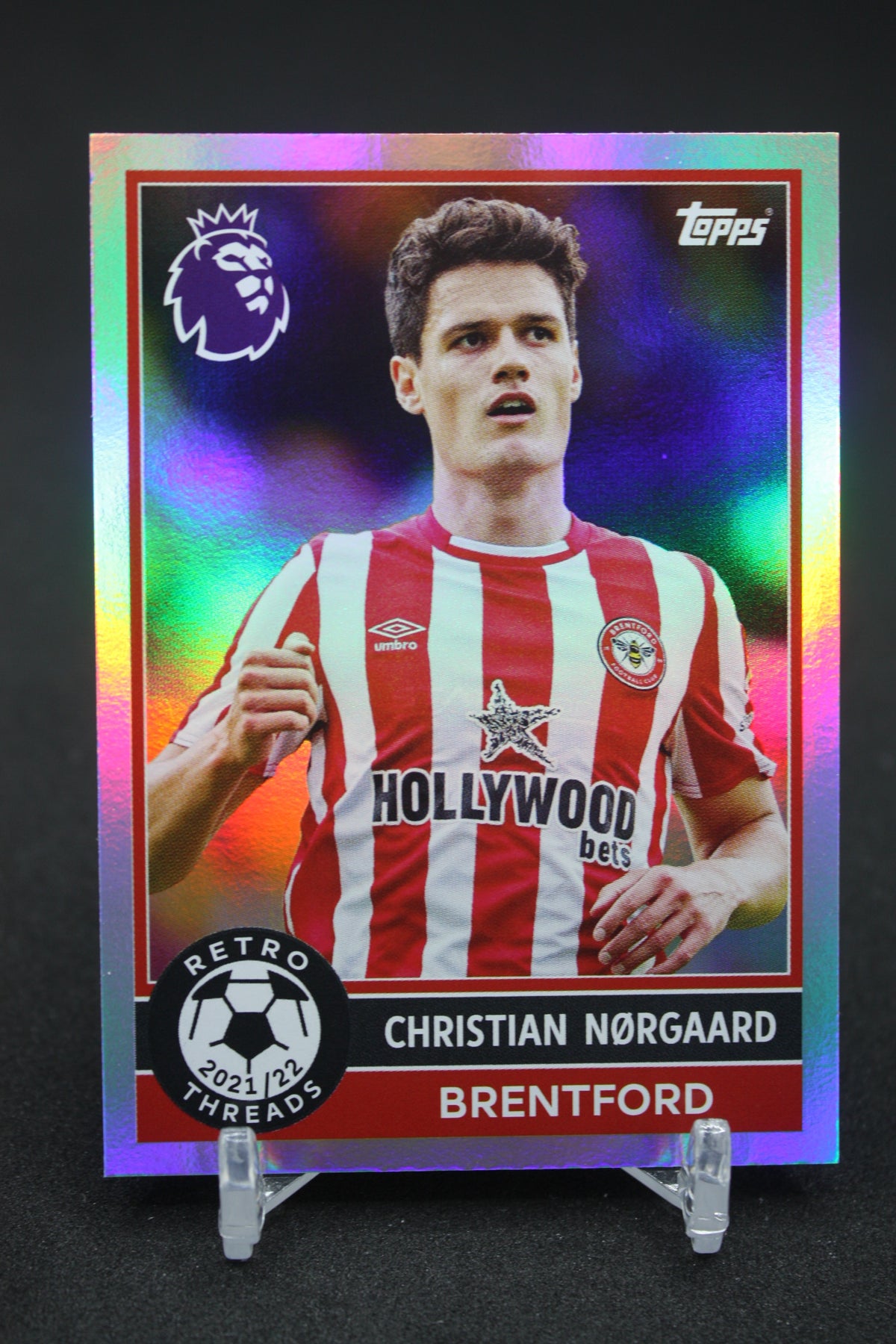 2025/26 Christian Nørgaard Brentford Retro Threads #385